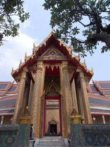 The temple entrance