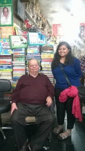 A happy me with Ruskin Bond