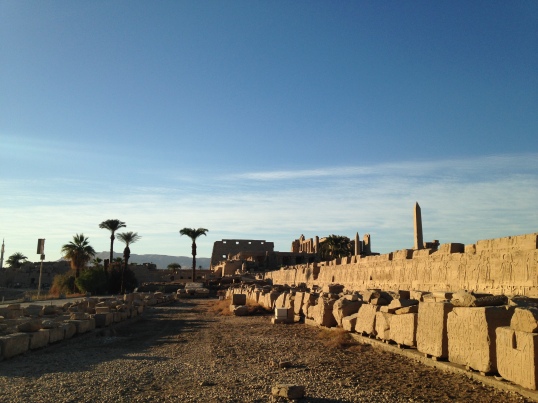 The obelisks at Karnak 
